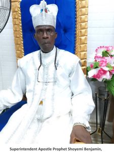 “Love in Action: General Overseer’s Heart of Giving Shines at Ogo Oluwa Majemu Anu C & S Church’s 41st Anniversary and Benjamin’s Dedication to the Church”